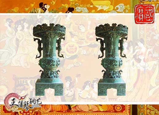 曾侯乙銅尊，武漢東湖賓館雕塑